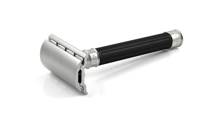 Edwin Jagger 3ONE6 Steel Razor Black