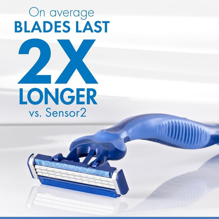 Gillette Sensor3 Comfort Mens Disposable Razors 12 Razors