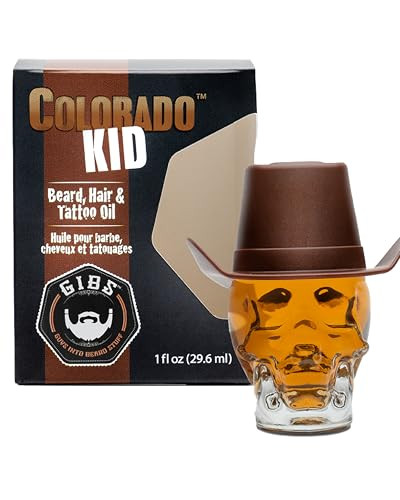 GIBS Grooming Colorado Kid Hair Beard Tattoo Oil 1 Fl Oz