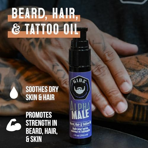 GIBS Grooming Colorado Kid Hair Beard Tattoo Oil 1 Fl Oz