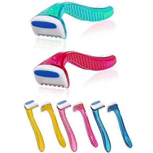 6 Pack Womens Bikini Line Razors Shave Brazilian Hair Shaver Trimmer Legs Arms