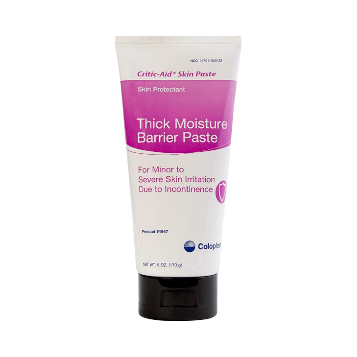 Coloplast CriticAid Skin Paste Skin Protectant Thick Moisture Barrier Paste 6 Ounce Each Item 1947