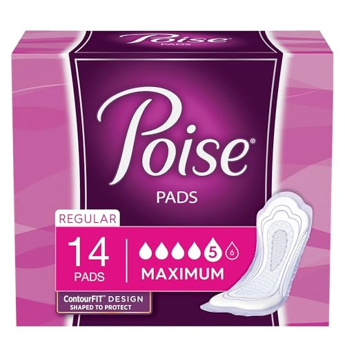 Poise 19568 Maximum Absorbency Pads Formerly Ultra Pack of 14