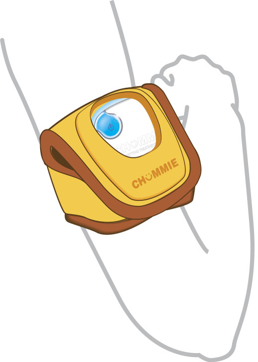 Chummie Comfy Armband for Bedwetting Alarms Patented Design to Increase Comfort and Convenience at Night When Used with