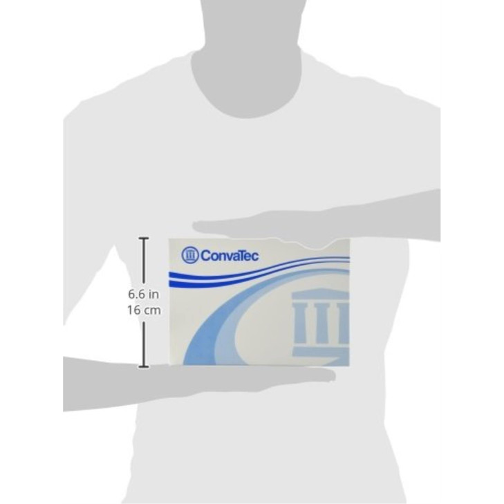 Convatec SurFit Natura Drainable Pouch 12 Inch Opaque Model No 401502 10 per Box