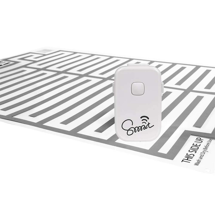 Smart Bedside Bedwetting Alarm for Children Teens Adults and Deep Sleepers 8 Tones Vibrations Comfortable Effective Bedw
