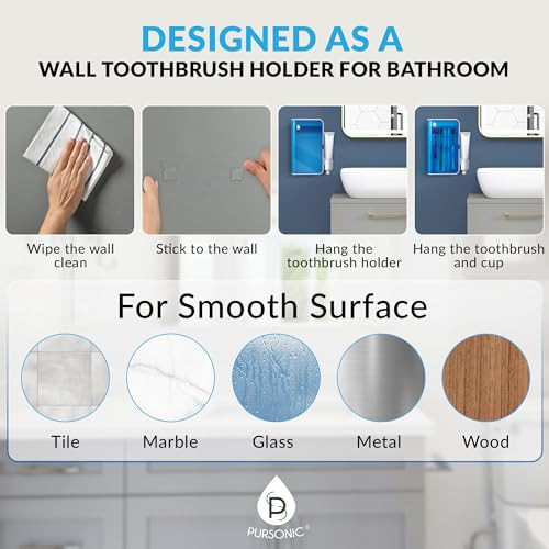 Pursonic Ultraviolet Family Toothbrush Sanitizer