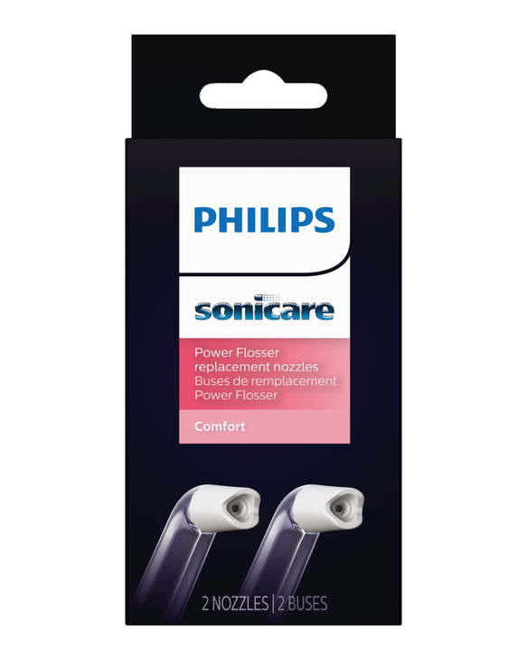 Philips Sonicare Power Flosser Comfort Tips F2 2pk White HX305200
