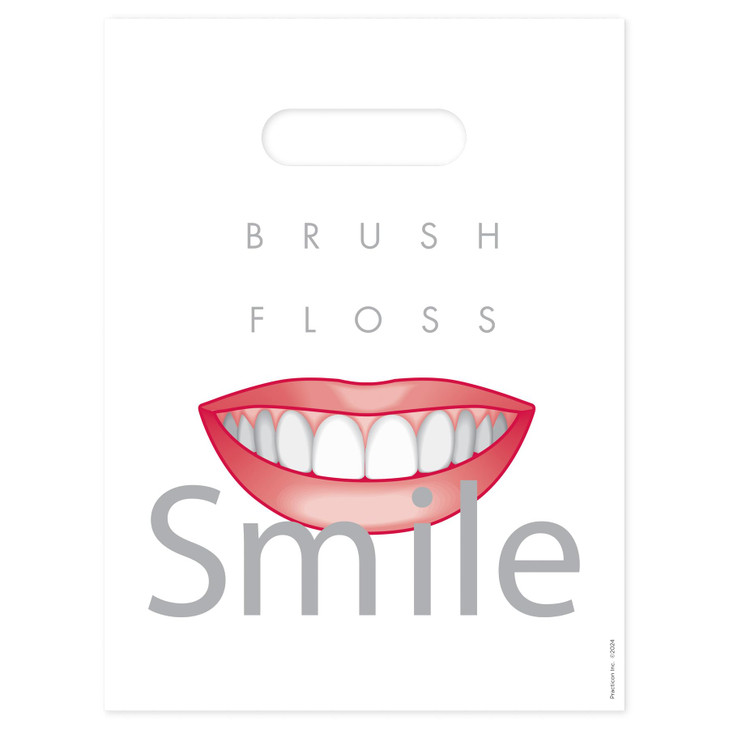 Brush Floss C Patient Care Bag 9 x 12 Pack of 100