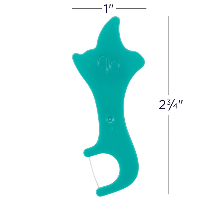 SmileGoods FlosSeas Flossers 30 Flossers Per Pack Bulk Case of 12 Packs 360 Total Flossers