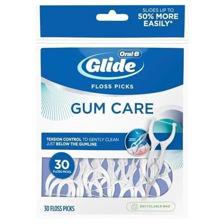 GLIDE 749931 Glide ProHealth Advanced Floss Picks 30 Ea Pack of 12