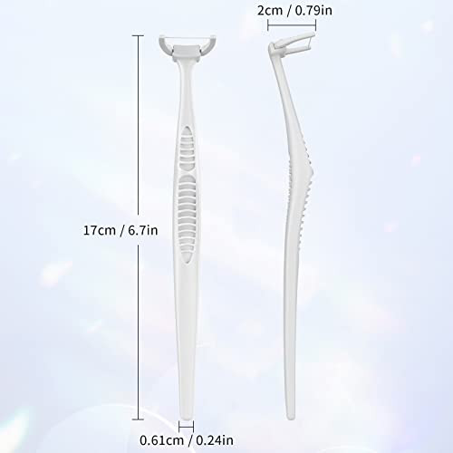 RAZOKO Dental Flosser Kit Extra Strong ShredResistant Floss for Hard to Reach Areas PTFE PFAS Free 2 Handles 240 Refill