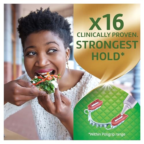 Poligrip Power Max Power Hold Fresh Denture Cream Premium Peppermint 22 oz x 4