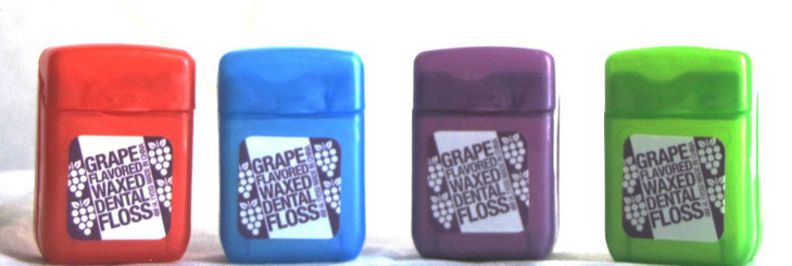 Plak Smacker Grape Flavored Floss 15yd 4 Pack
