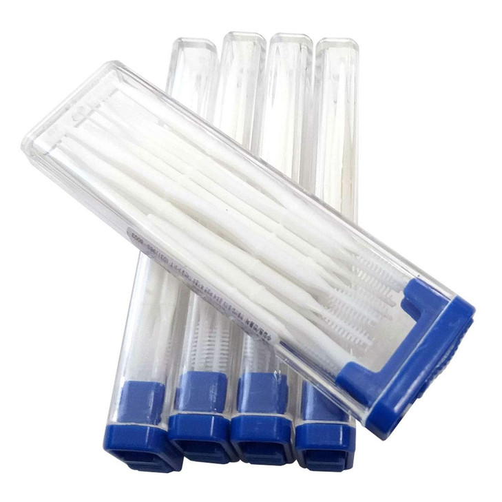 GARASANI Portable Interdental Toothpicks Tooth Stick Brush Dental Oral Care Clean Teeth Food Residue 18 Picks per Pack 5