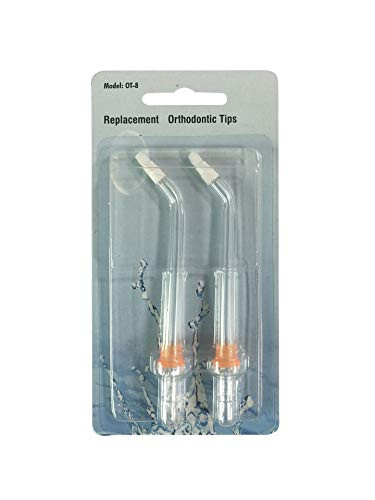 H2ofloss Orthodontic Tip for All Types of H2ofloss Oral IrrigatorPackage of 2