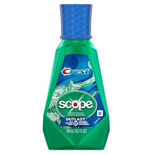 Crest Scope Outlast Mouthwash Long Lasting Mint 500 mL