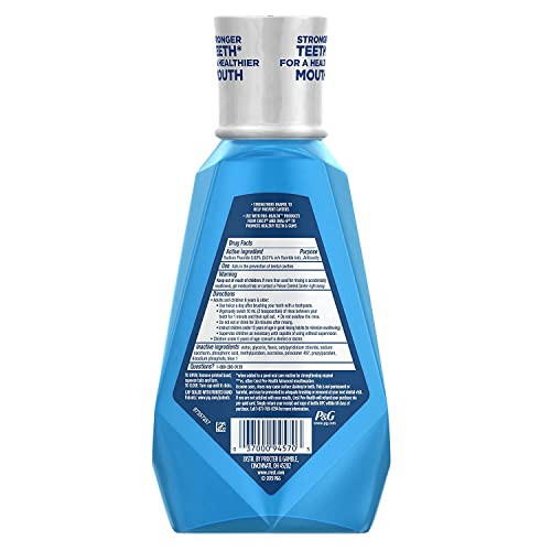 Crest ProHealth Advanced Mouthwash Alcohol Free MultiProtection Fresh Mint 1 L 338 fl oz