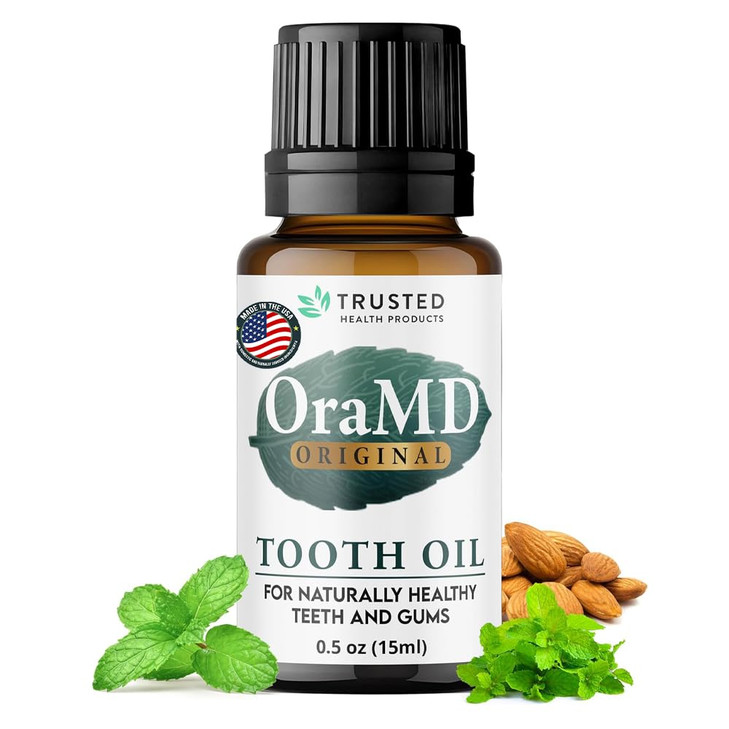 OraMD 4in1 Original Strength Tooth Oil Clinically Tested Gum Disease Treatment Gingivitis Treatment Periodontal Disease