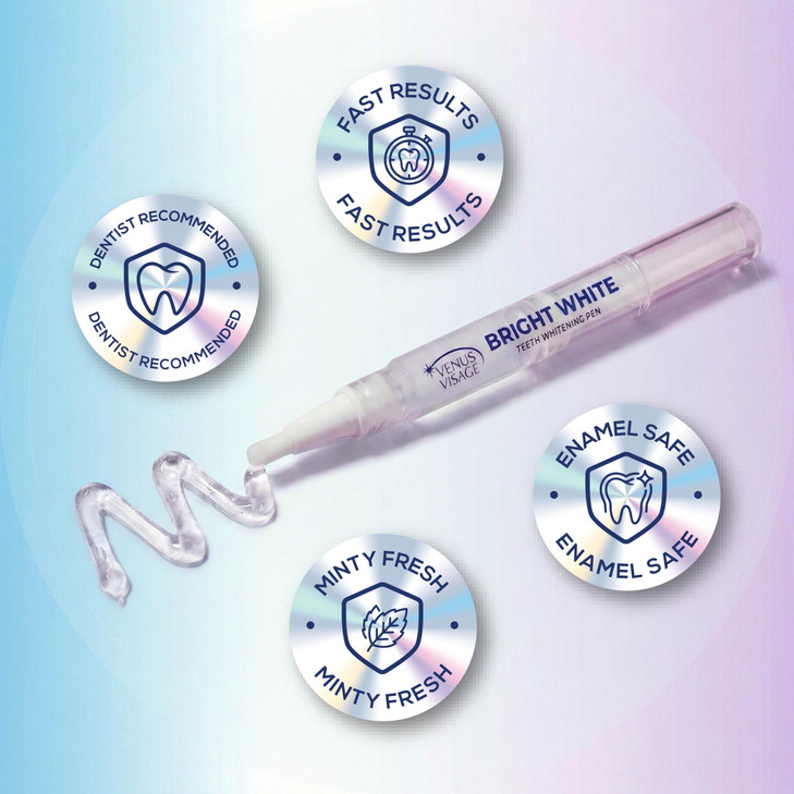 Venus Visage Award Winning Teeth Whitening Pen 20 Uses Teeth whitening Kit Professionally formulated Best Teeth whitenin