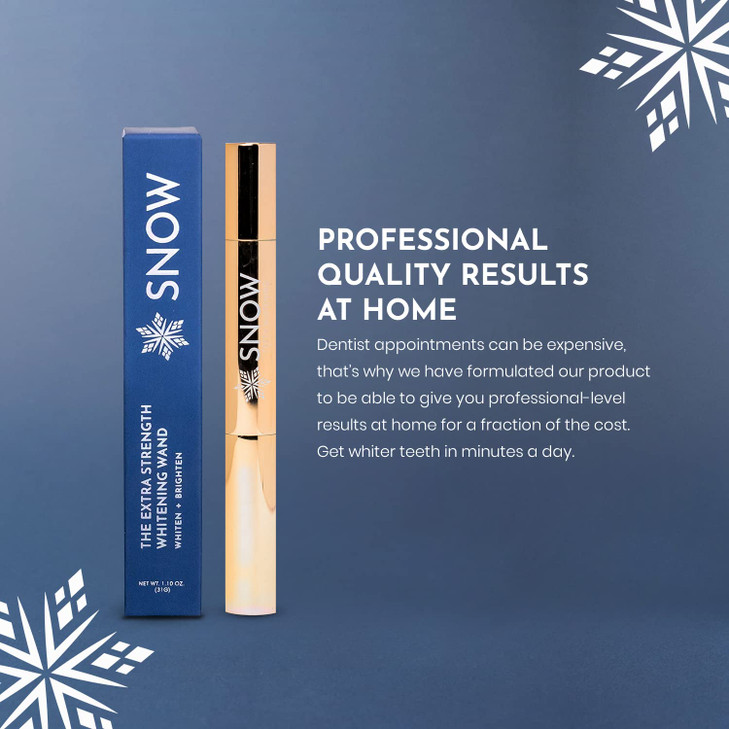Snow ExtraStrength Teeth Whitening Serum Oral Care Teeth Whitener Pen Whitening Pen for Stain Removal Whiter Teeth Tooth
