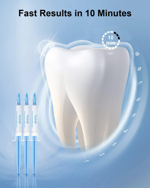 MySmile Teeth Whitening Gel Refills Pack 6 NonSensitive Tooth Whitening Gel for White Teeth Teeth Whitener Dental Grade