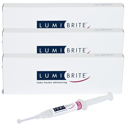 Lumibrite Teeth Whitening Gel 32 6 Syringe Pack Whitening Oral Care