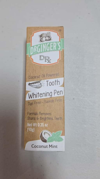 Dr Gingers Coconut Oil Whitening Pen