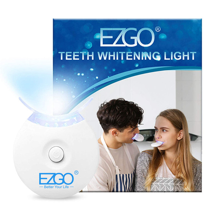 EZGO Teeth Whitening LED Accelerator Lights 5 X LED Light Whiten Teeth Faster Works with Tooth Whitening Gel Whitening T