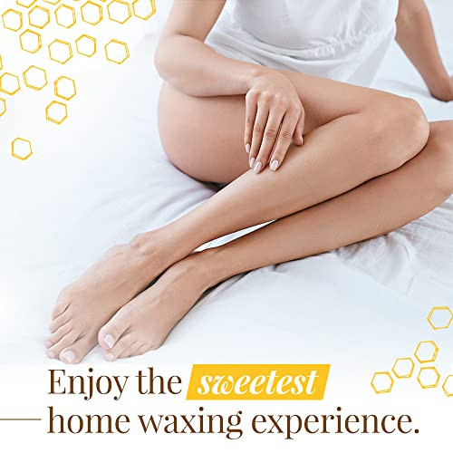 Gigi All Purpose Honee Microwave Hair Removal Wax, Gentle Soft Wax for Face, Arms, Legs & Body, Easy At-Home Waxing Kit for Smooth Skin, 8 Oz online at globaldelivered