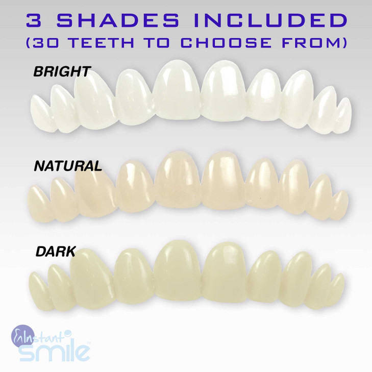 Instant Smile MULTISHADE Patented Temporary Tooth Repair Kit A Realistic Looking Fix for a Missing or Broken Tooth