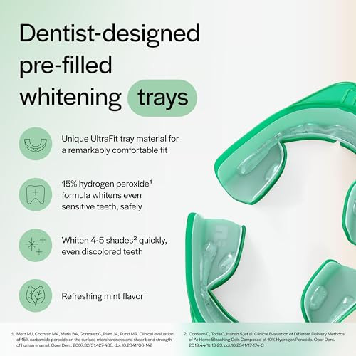 Opalescence Whitening Bundle Opalescence Go 15 Hydrogen Peroxide Prefilled Whitening Trays and Whitening Toothpaste Mint