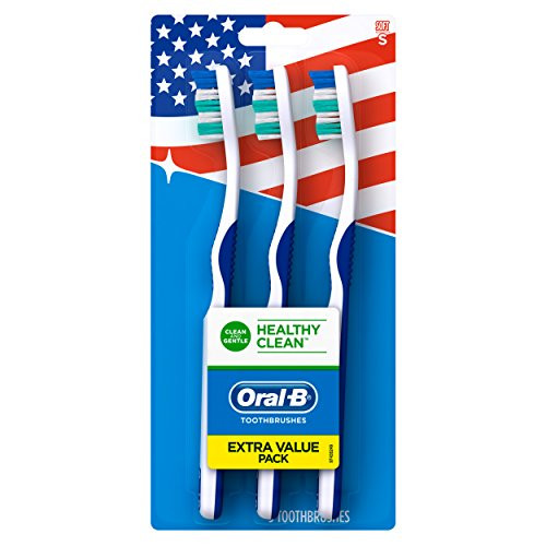 OralB Healthy Clean 40 Soft Toothbrush 3 Count