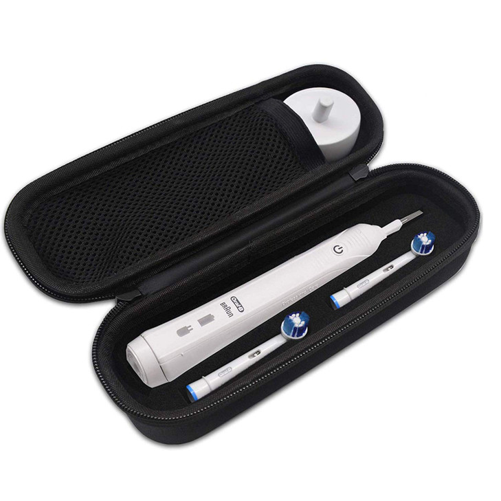 Oral B Toothbrush Hard Travel Case Carrying Bag Fits for OralB Pro 1000 2000 3000 3500 1500 Electric Toothbrush Mesh Poc