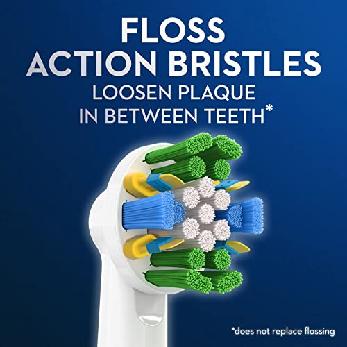 OralB FlossAction Electric Toothbrush Replacement Brush Heads Refills 5 Count