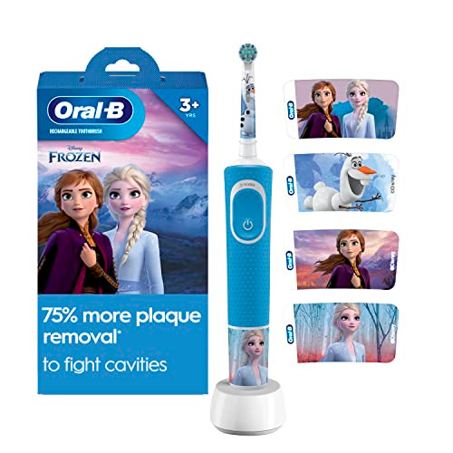 OralB Kids Electric Toothbrush Featuring Disneys Frozen for Kids 3