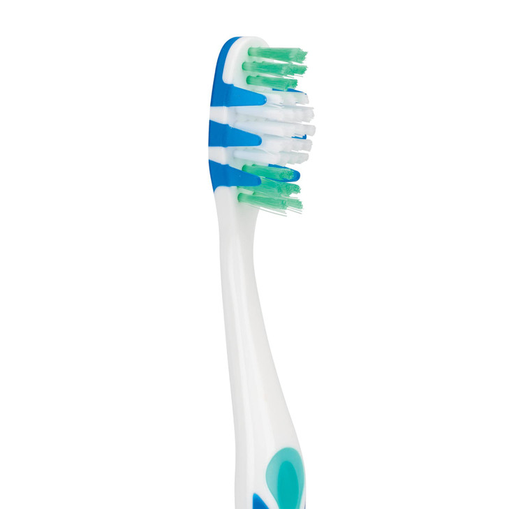 SmileGoods A333 Toothbrush 33 Tuft Soft Bristle Individually Packaged Toothbrushes Assorted Colors Bulk Pack of 72