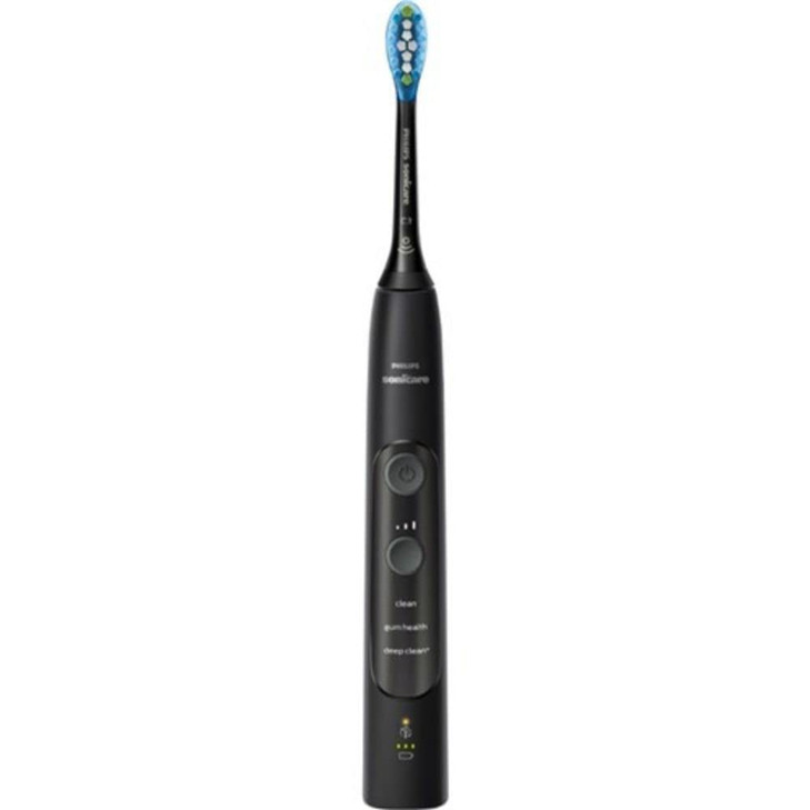 Philips Sonicare HX961017 ExpertClean 7300 Electric Toothbrush with BrushSync Technology and Smartimer BrushPacer Black