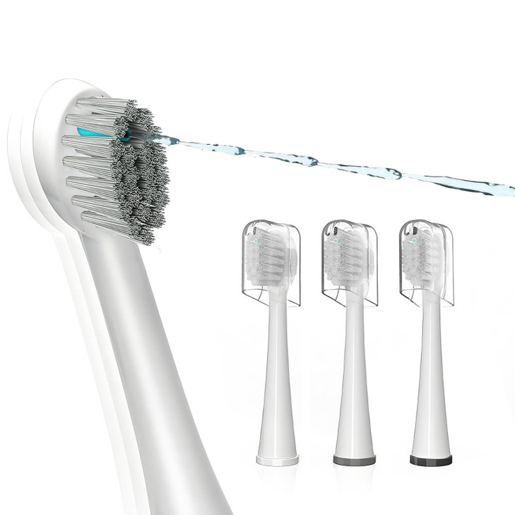 Replacement Brush Heads for Waterpik Sonic Fusion 20 Flossing Toothbrush Head for Water pik with ColorCoded Rings Hygien