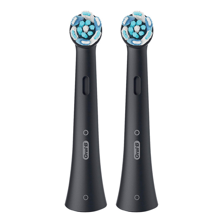 OralB iO Series Ultimate Clean Electric Toothbrush Replacement Brush Heads for an OralB Electric Toothbrush 2 Count Blac