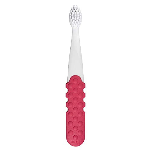 RADIUS Totz Plus Brush Kids Toothbrush Silky Soft BPA Free ADA Accepted Designed for Delicate Teeth Gums for Children 3