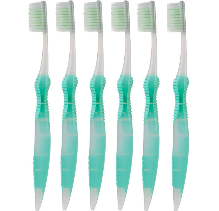 Sofresh Flossing Toothbrush Adult Size Your Choice of Color 6 Teal