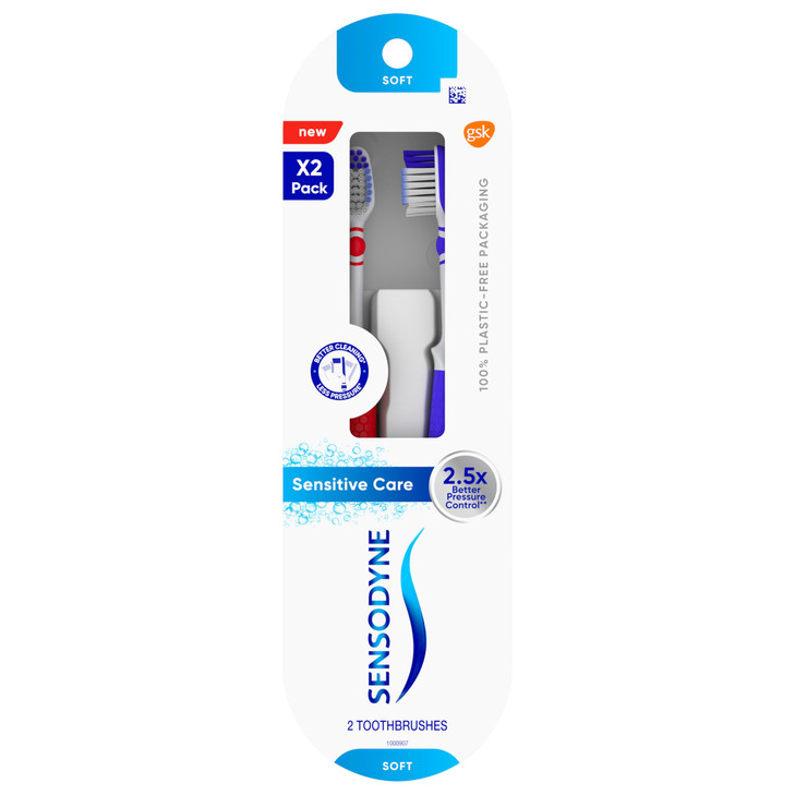 Sensodyne Sensitive Care Soft Toothbrush Pack of 2