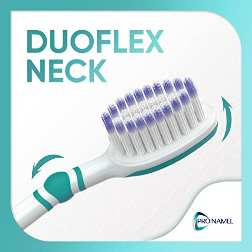 Sensodyne Pronamel Medium Toothbrush Provides Tooth Enamel Protection and Cleans Better with Less Pressure 4 Count