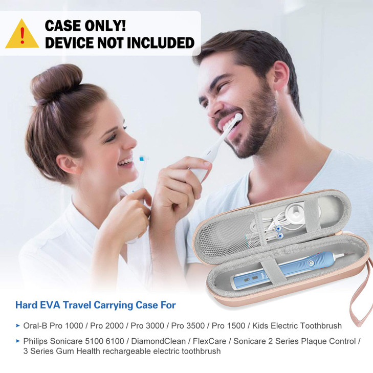 ProCase Travel Case for OralBOralB Pro SmartseriesIO Serie Sonicare ProtectiveClean Electric Toothbrush Hard EVA Case Co