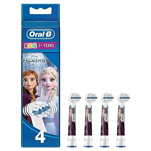 OralB Kids Stages Power Frozen Replacement Heads 4 Count