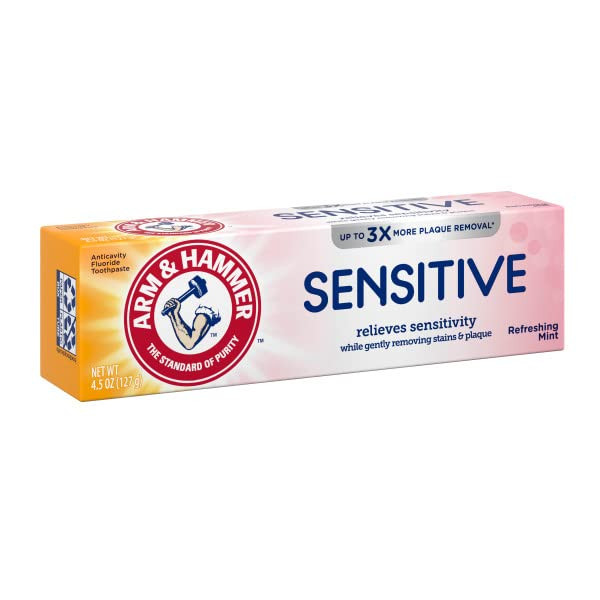 ARM HAMMER Sensitive Teeth Gums Toothpaste 45 oz Pack of 2