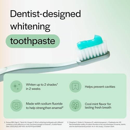OpalescenceTeeth Whitening Toothpaste Pack of 1 Fluoride Oral Care 47 Oz Cool Mint TP51661