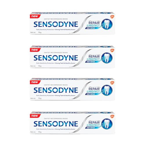 Sensodyne Repair Protect Toothpaste 70g 246 Ounce Pack of 4