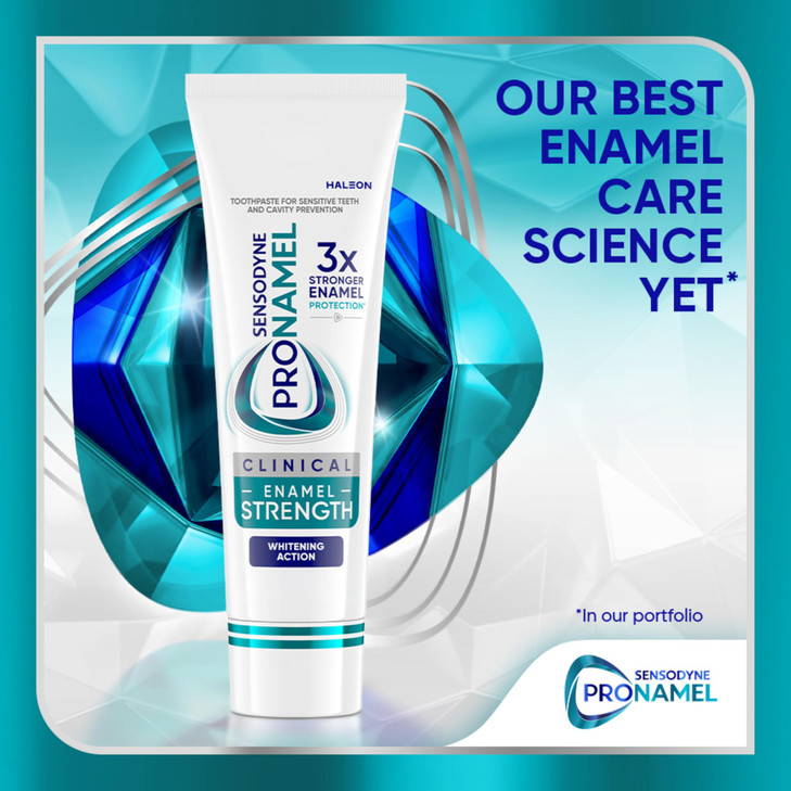 Sensodyne Pronamel Clinical Enamel Strengthening Toothpaste Whitening Action 34 oz 3 Pack